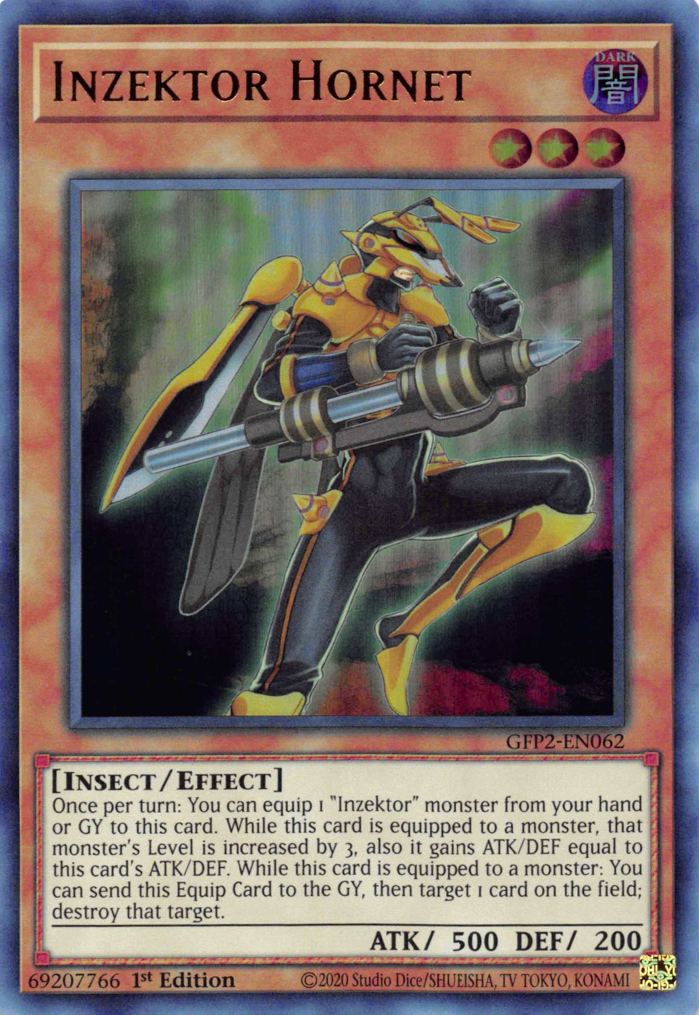 Inzektor Hornet [GFP2-EN062] Ultra Rare - Duel Kingdom