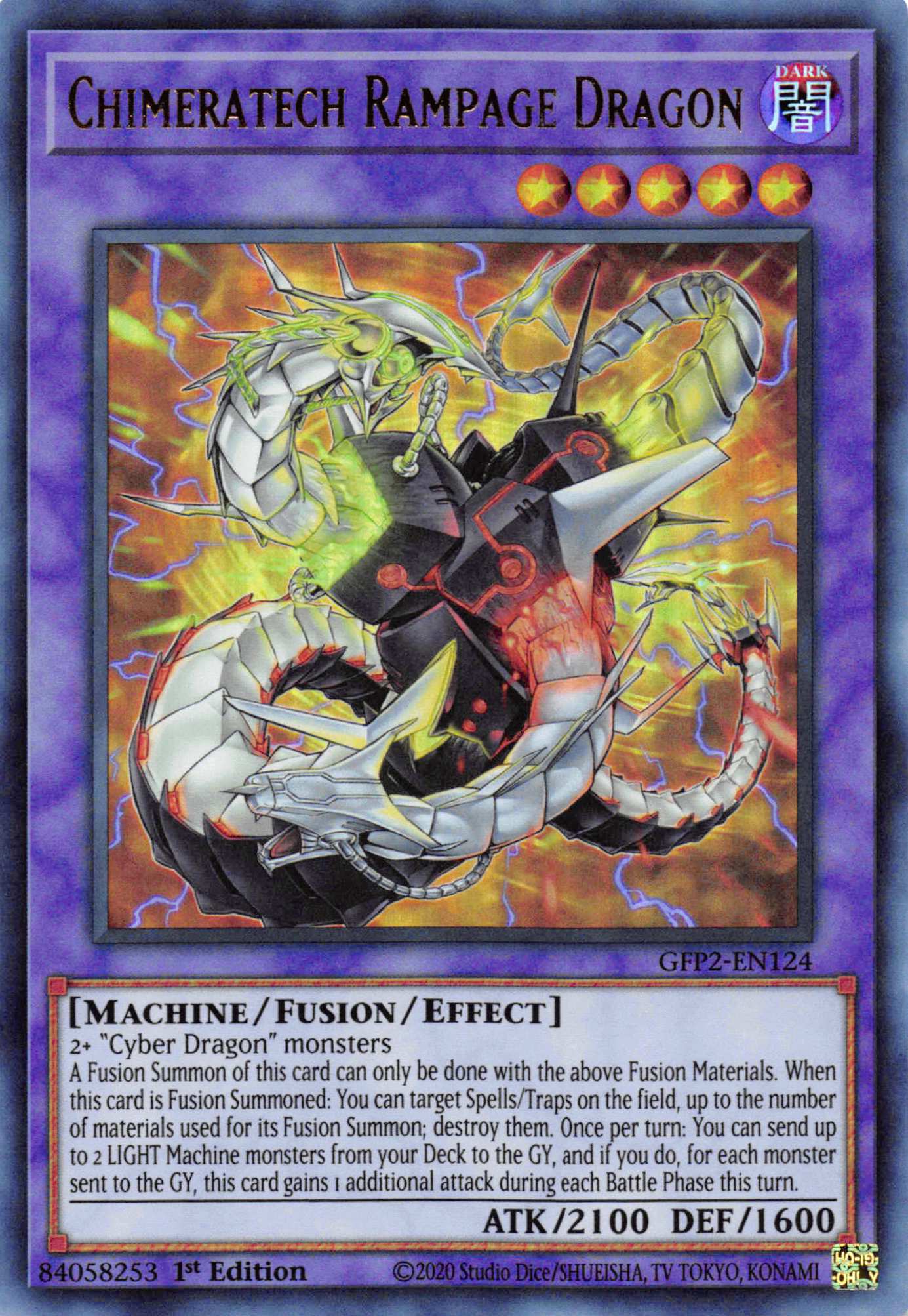 Chimeratech Rampage Dragon [GFP2-EN124] Ultra Rare - Duel Kingdom