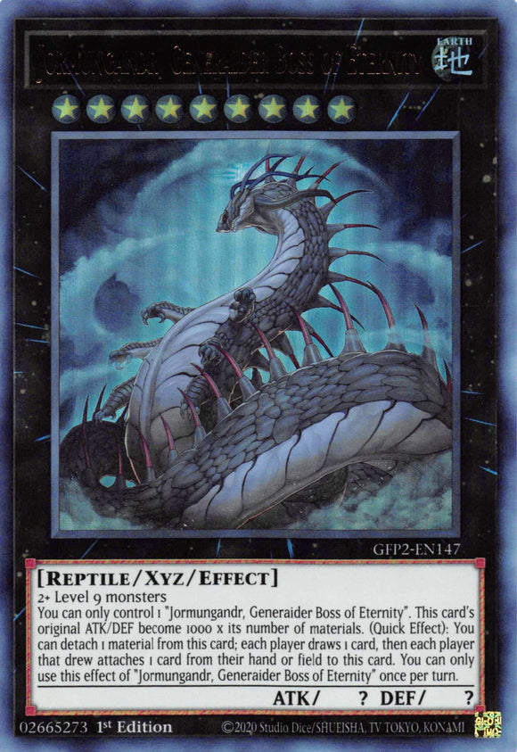 Jormungandr, Generaider Boss of Eternity [GFP2-EN147] Ultra Rare - Duel Kingdom