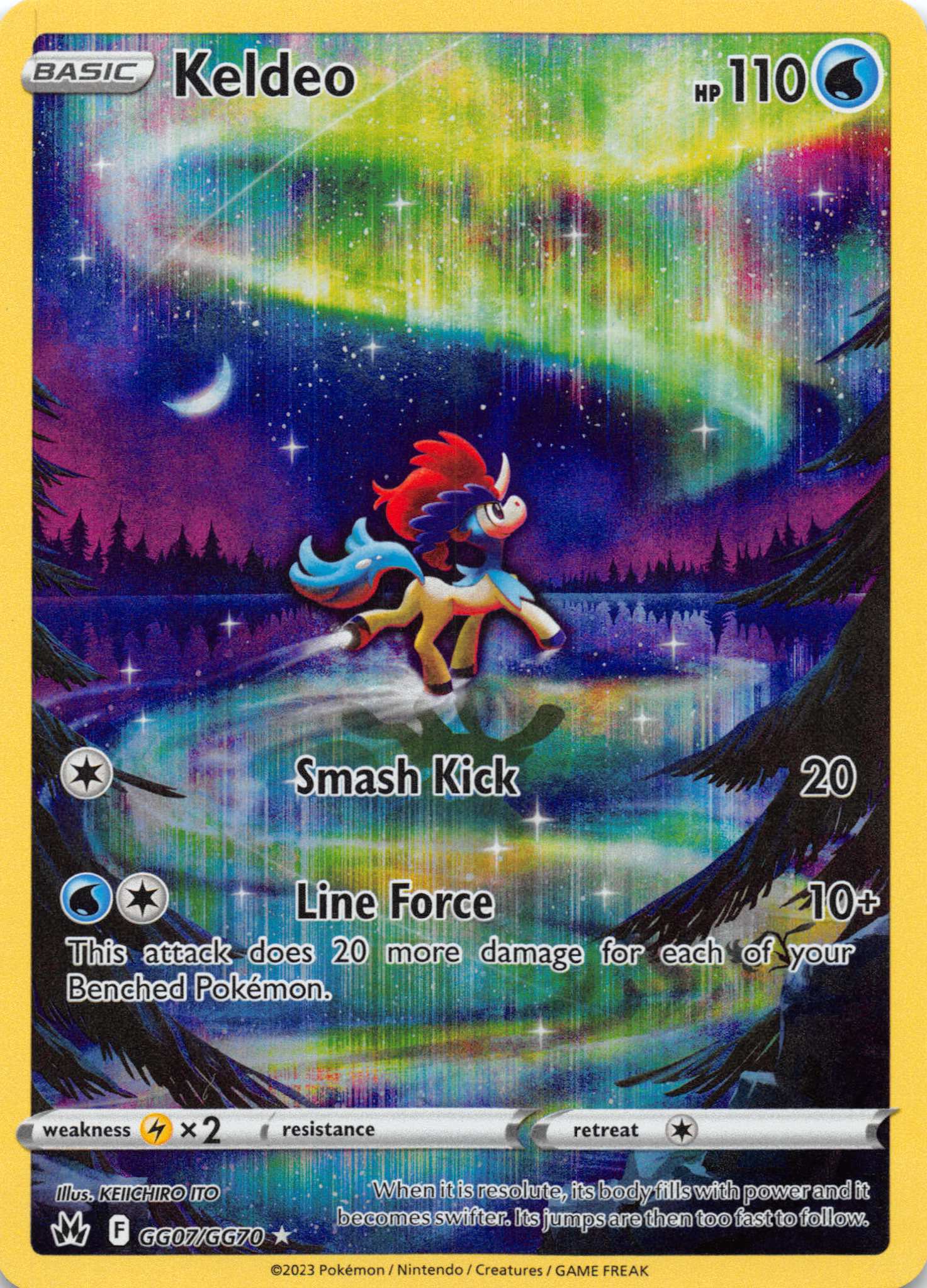 Keldeo (GG07/GG70) [Sword & Shield: Crown Zenith]