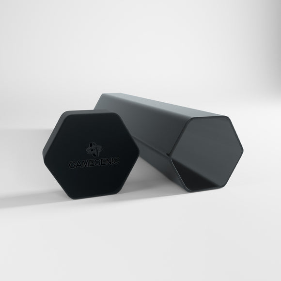 Gamegenic Black Hexagonal Shaped Playmat Tube (Local Pickup Only)