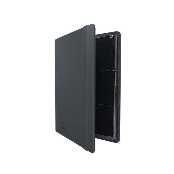 GameGenic Prime Album 18 Pocket Binder - Black (9 pockets per page) - Duel Kingdom