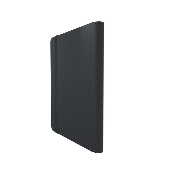 GameGenic Prime Album 18 Pocket Binder - Black (9 pockets per page) - Duel Kingdom