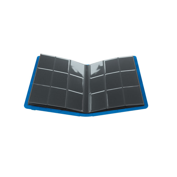 GameGenic Prime Album 18 Pocket Binder - Blue (9 pockets per page) - Duel Kingdom