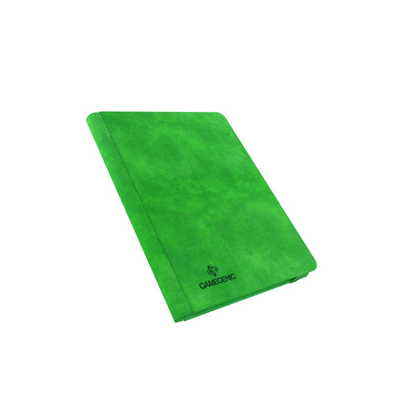 GameGenic Prime Album 18 Pocket Binder - Green (9 pockets per page) - Duel Kingdom