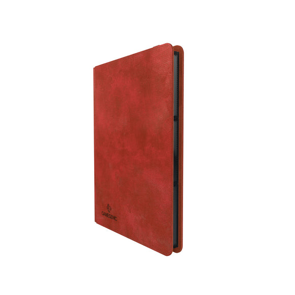 GameGenic Prime Album 18 Pocket Binder - Red (9 pockets per page) - Duel Kingdom