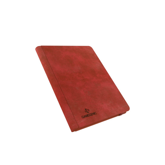 GameGenic Prime Album 18 Pocket Binder - Red (9 pockets per page) - Duel Kingdom