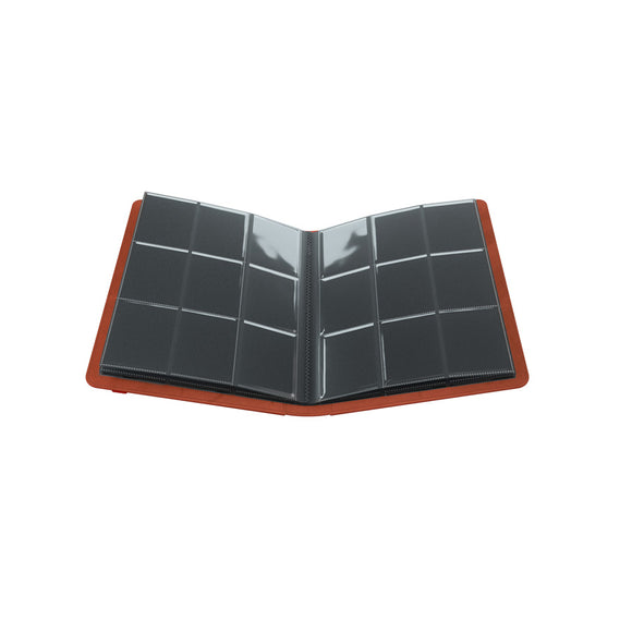 GameGenic Prime Album 18 Pocket Binder - Red (9 pockets per page) - Duel Kingdom