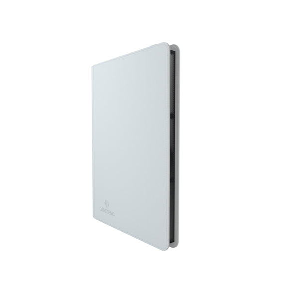 GameGenic Prime Album 18 Pocket Binder - White (9 pockets per page) - Duel Kingdom
