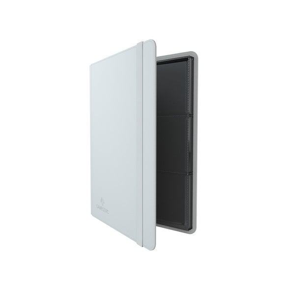 GameGenic Prime Album 18 Pocket Binder - White (9 pockets per page) - Duel Kingdom