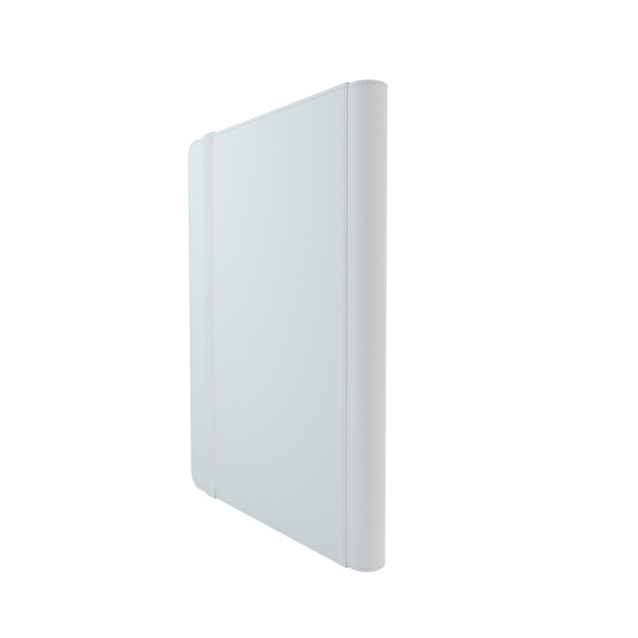GameGenic Prime Album 18 Pocket Binder - White (9 pockets per page) - Duel Kingdom