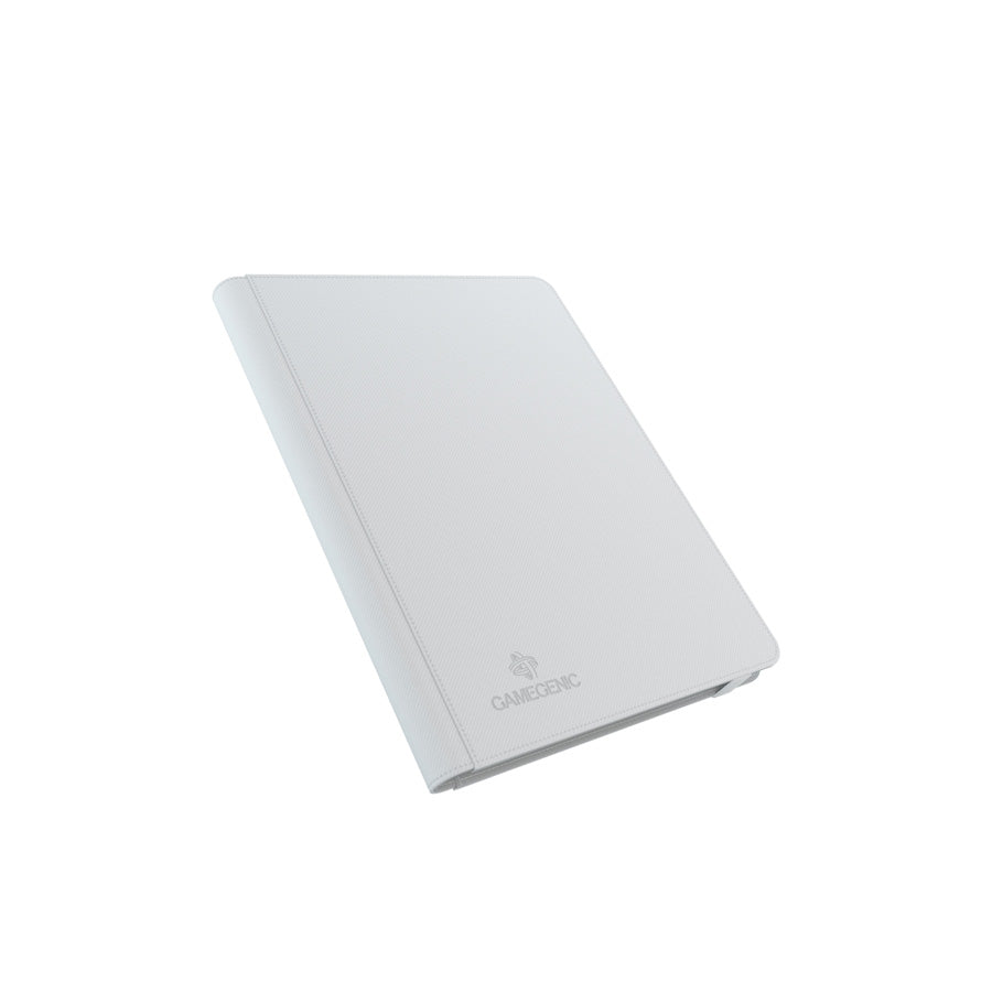 GameGenic Prime Album 18 Pocket Binder - White (9 pockets per page) - Duel Kingdom