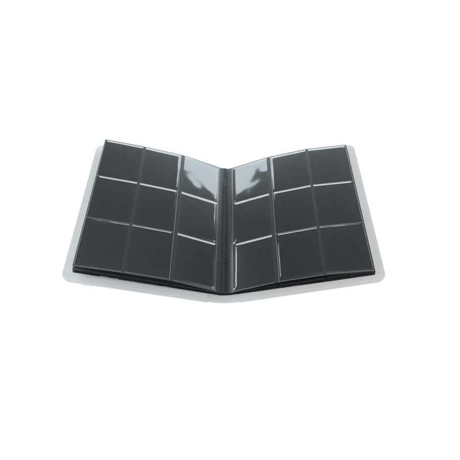 GameGenic Prime Album 18 Pocket Binder - White (9 pockets per page) - Duel Kingdom