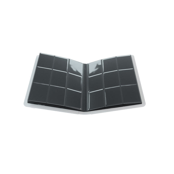 GameGenic Prime Album 18 Pocket Binder - White (9 pockets per page) - Duel Kingdom