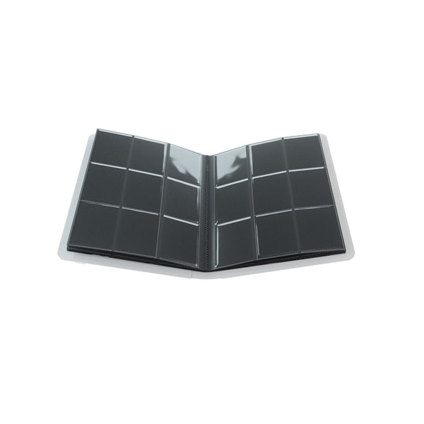 GameGenic Prime Album 18 Pocket Binder - White (9 pockets per page) - Duel Kingdom