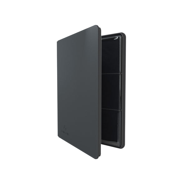 GameGenic Zip-Up Album 18 Pocket Binder - Black (9 pockets per page) - Duel Kingdom