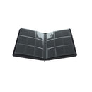 GameGenic Zip-Up Album 18 Pocket Binder - Black (9 pockets per page) - Duel Kingdom
