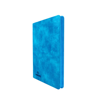 GameGenic Zip-Up Album 18 Pocket Binder - Blue (9 pockets per page) - Duel Kingdom