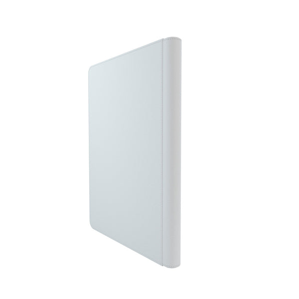 GameGenic Zip-Up Album 18 Pocket Binder - White (9 pockets per page) - Duel Kingdom