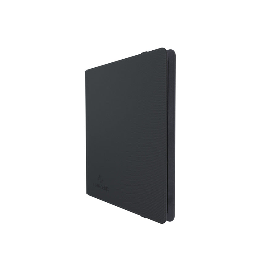 GameGenic Prime Album 24 Pocket Binder - Black (12 pockets per page) - Duel Kingdom
