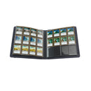 GameGenic Prime Album 24 Pocket Binder - Black (12 pockets per page) - Duel Kingdom
