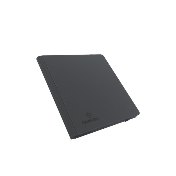 GameGenic Prime Album 24 Pocket Binder - Black (12 pockets per page) - Duel Kingdom