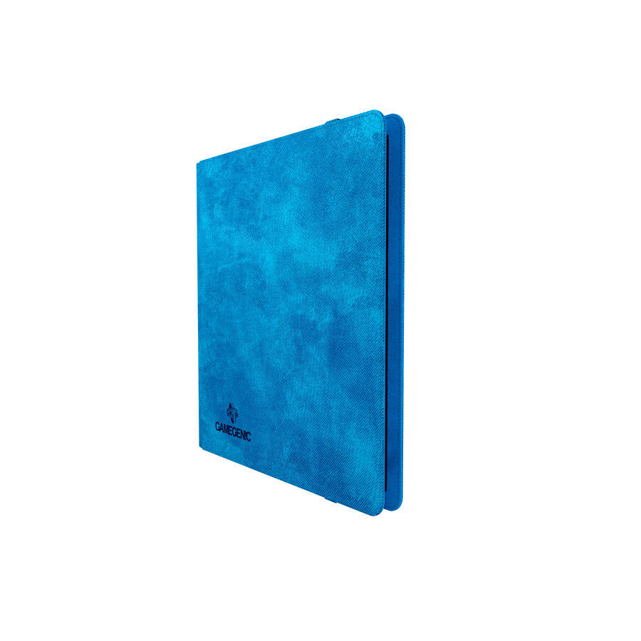 GameGenic Prime Album 24 Pocket Binder - Blue (12 pockets per page) - Duel Kingdom