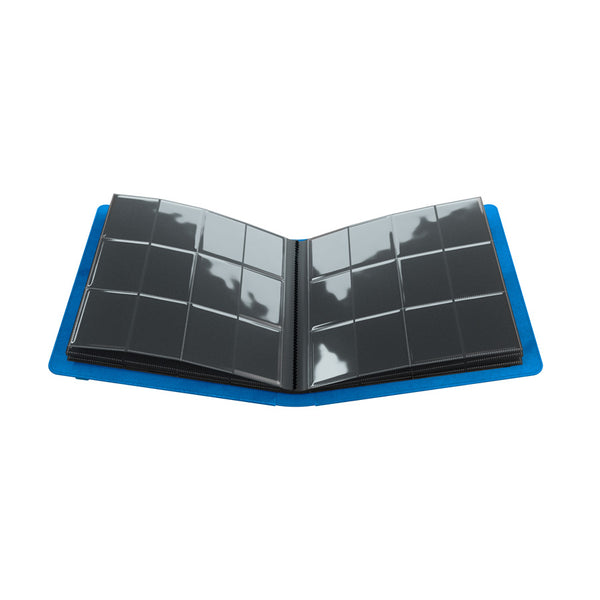 GameGenic Prime Album 24 Pocket Binder - Blue (12 pockets per page) - Duel Kingdom