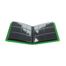 GameGenic Prime Album 24 Pocket Binder - Green (12 pockets per page) - Duel Kingdom