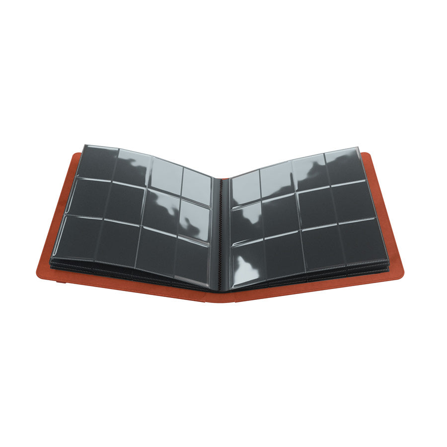 GameGenic Prime Album 24 Pocket Binder - Red (12 pockets per page) - Duel Kingdom