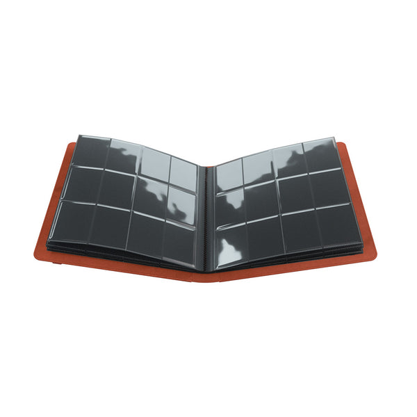 GameGenic Prime Album 24 Pocket Binder - Red (12 pockets per page) - Duel Kingdom