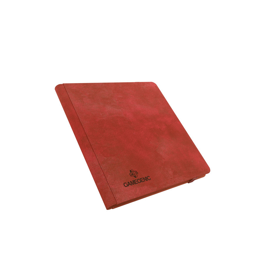 GameGenic Prime Album 24 Pocket Binder - Red (12 pockets per page) - Duel Kingdom