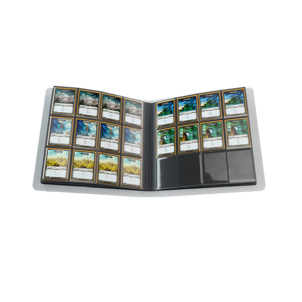 GameGenic Prime Album 24 Pocket Binder - White (12 pockets per page) - Duel Kingdom