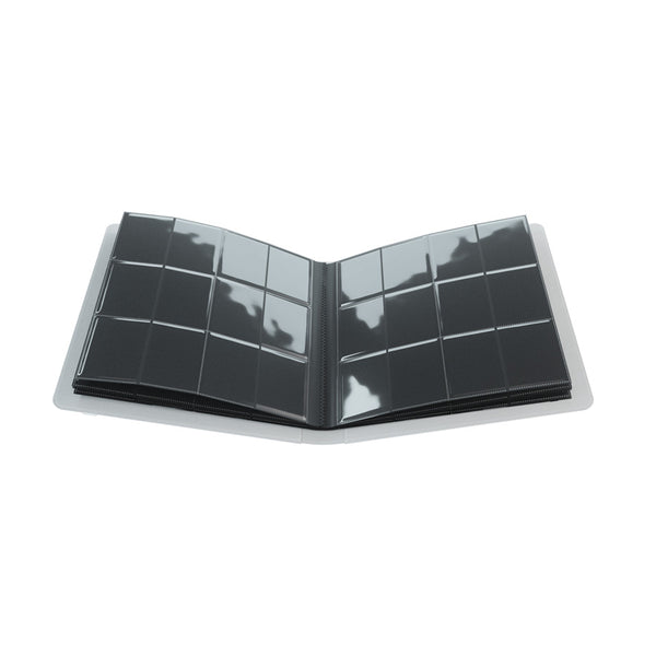 GameGenic Prime Album 24 Pocket Binder - White (12 pockets per page) - Duel Kingdom