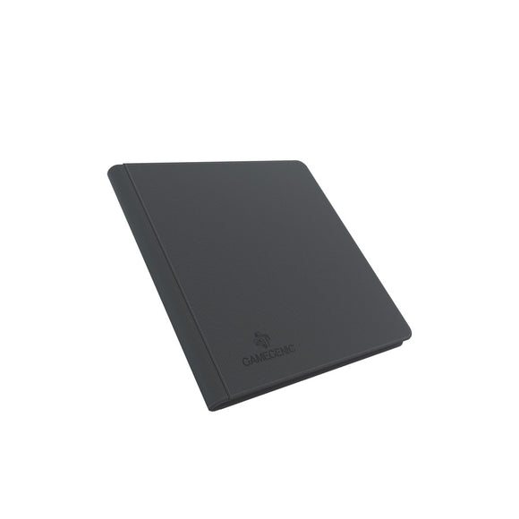 GameGenic Zip-Up Album 24 Pocket Binder - Black (12 pockets per page) - Duel Kingdom