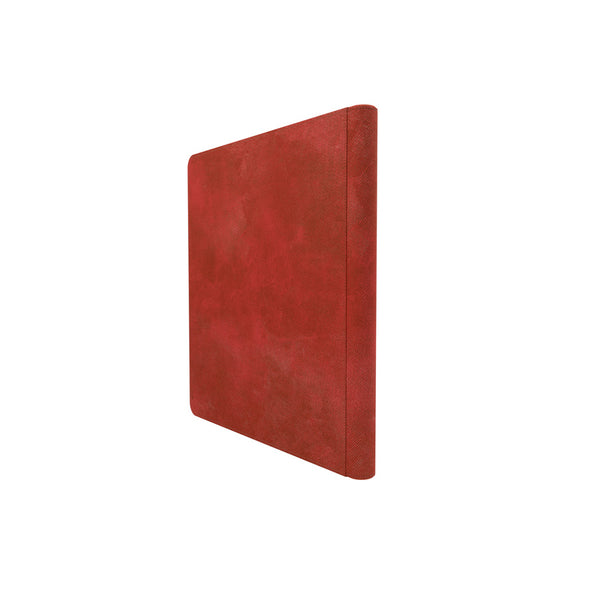 GameGenic Zip-Up Album 24 Pocket Binder - Red (12 pockets per page) - Duel Kingdom