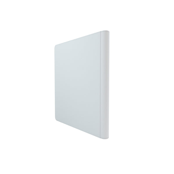 GameGenic Zip-Up Album 24 Pocket Binder - White (12 pockets per page) - Duel Kingdom