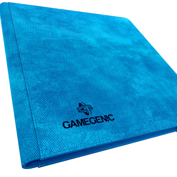 GameGenic Prime Album 18 Pocket Binder - Blue (9 pockets per page) - Duel Kingdom