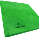 GameGenic Prime Album 24 Pocket Binder - Green (12 pockets per page) - Duel Kingdom