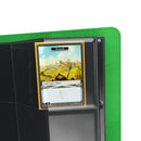 GameGenic Prime Album 24 Pocket Binder - Green (12 pockets per page) - Duel Kingdom