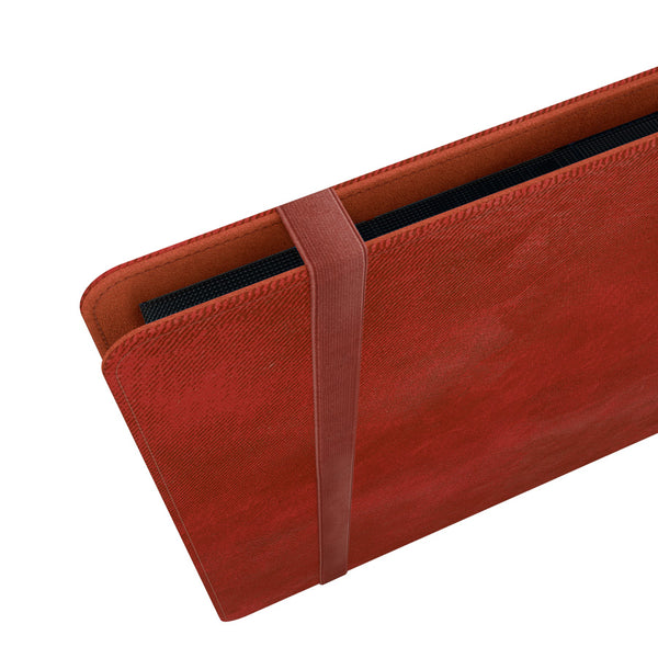 GameGenic Prime Album 18 Pocket Binder - Red (9 pockets per page) - Duel Kingdom