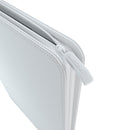 GameGenic Zip-Up Album 18 Pocket Binder - White (9 pockets per page) - Duel Kingdom