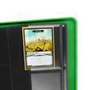 GameGenic Zip-Up Album 18 Pocket Binder - Green (9 pockets per page) - Duel Kingdom