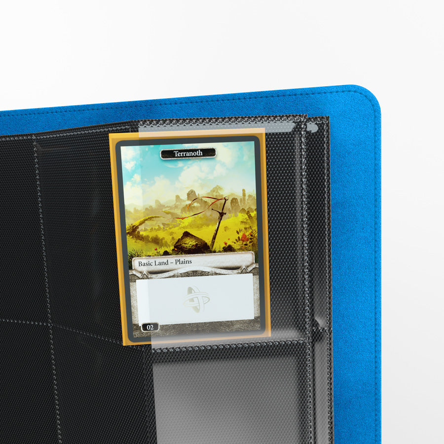 GameGenic Prime Album 8 Pocket Binder - Blue (4 pockets per page) - Local Pickup Only