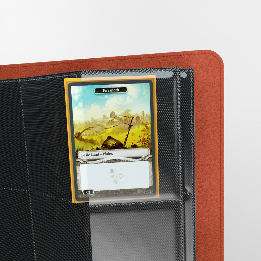 GameGenic Prime Album 8 Pocket Binder - Red (4 pockets per page) - Local Pickup Only