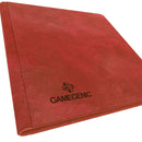 GameGenic Zip-Up Album 24 Pocket Binder - Red (12 pockets per page) - Duel Kingdom