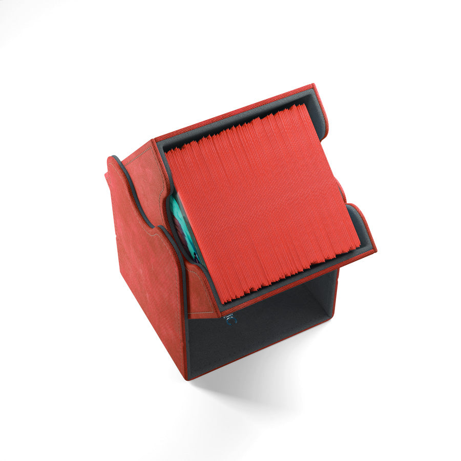 Squire Convertible Red Deck Box (100ct) - Duel Kingdom