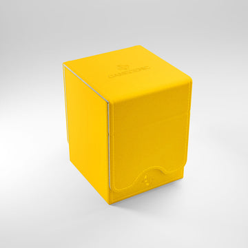 Squire Convertible Yellow Deck Box (100ct) - Duel Kingdom