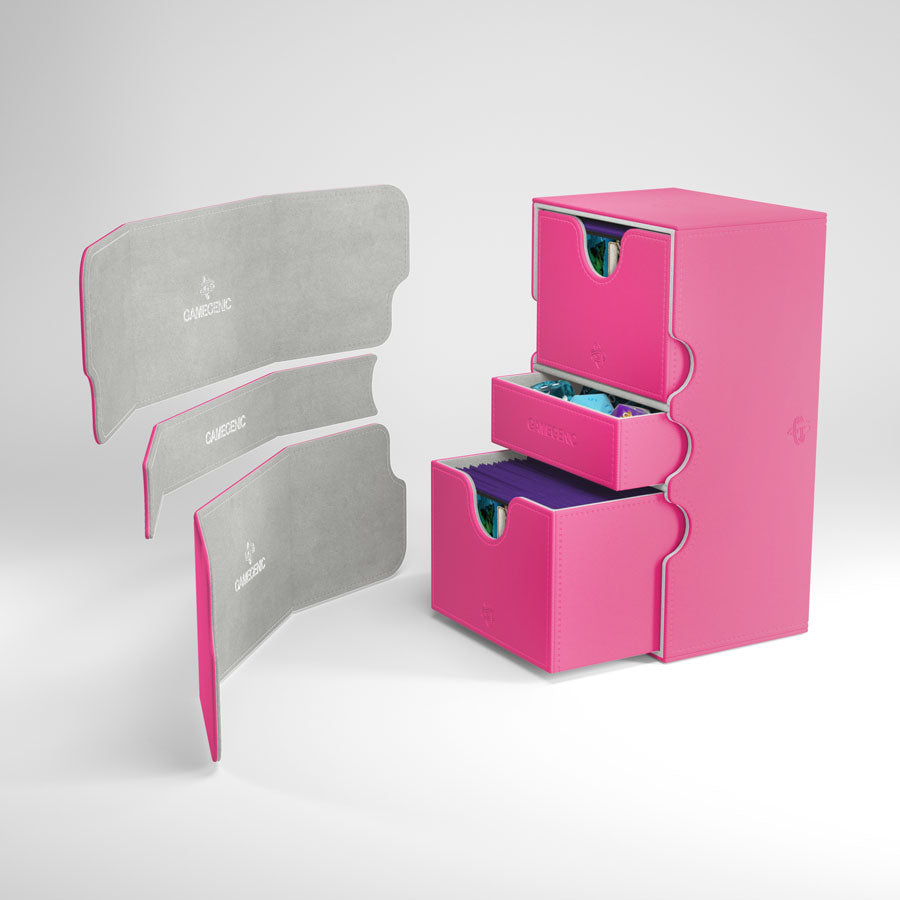 Stronghold Convertible Pink Deck Box (200ct)