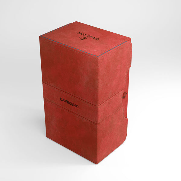 Stronghold Convertible Red Deck Box (200ct) - Duel Kingdom